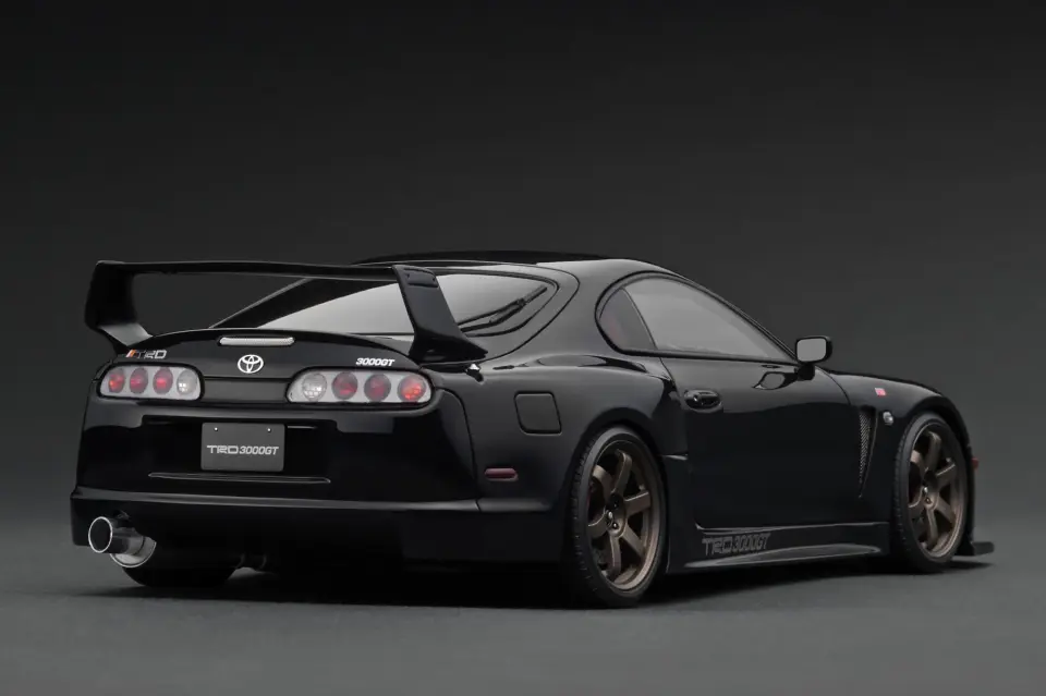 IGNITION MODEL TOYOTA SUPRA (A80) TRD 3000GT BLACK 1:18 (IG3599)