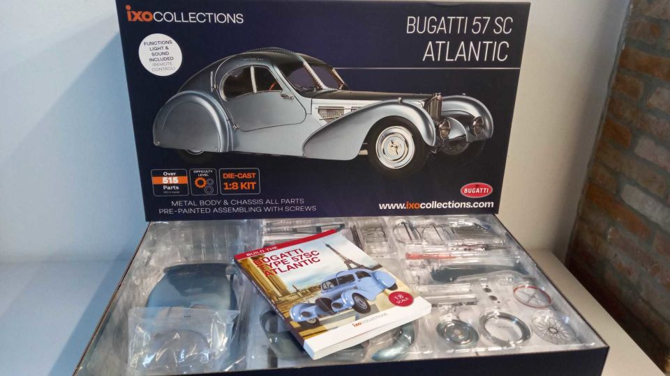 IXO BUGATTI TYPE 57 SC ATLANTIC 1936 1:18 KIT