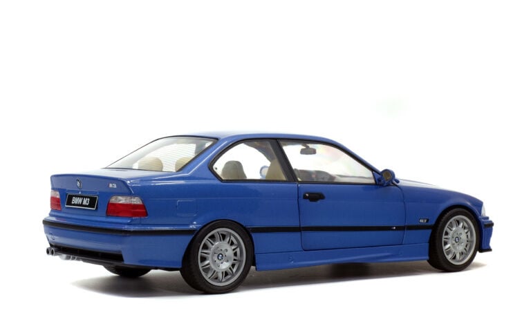 1:18 Solido 1990 BMW M3 Coupe E36 -Estoril Blue