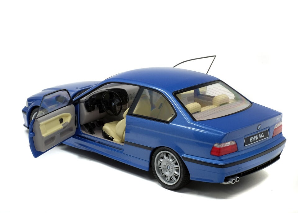 1:18 Solido 1990 BMW M3 Coupe E36 -Estoril Blue