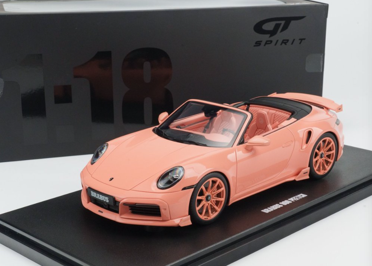 1:18 GT Spirit 2024 Porsche 911 991 Brabus 900 Peetch Cabriolet
