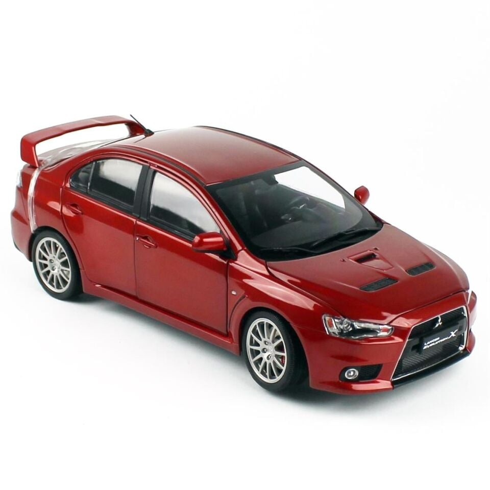 Sunstar 5822 1/18 Ölçek, Mitsubishi Lancer Evolution X, Kırmızı Metalik