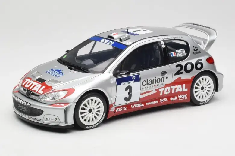 OTTO PEUGEOT 206 WRC 1:18 (OT1085)