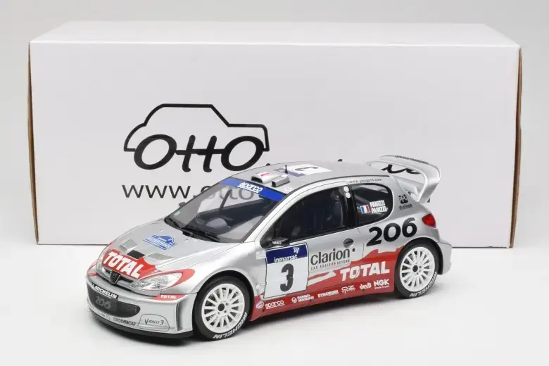 OTTO PEUGEOT 206 WRC 1:18 (OT1085)