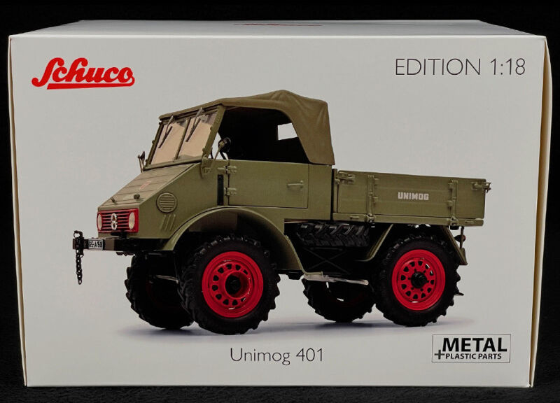 1:18 Schuco 1953 Mercedes Benz Unimog 401 Truck
