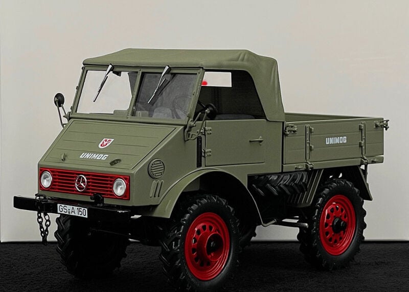 1:18 Schuco 1953 Mercedes Benz Unimog 401 Truck