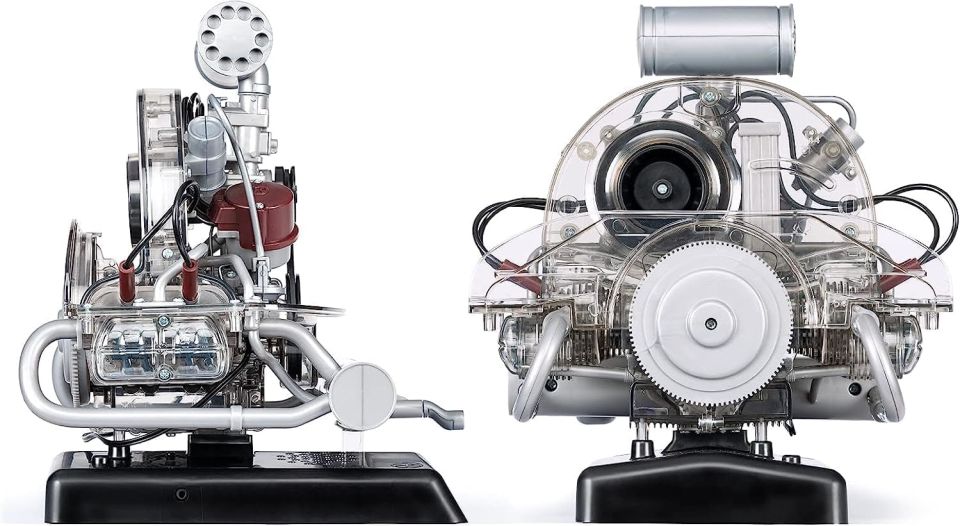 FRANZIS VW CAMPERVAN BULLİ T1 FLAT-FOUR 1:4