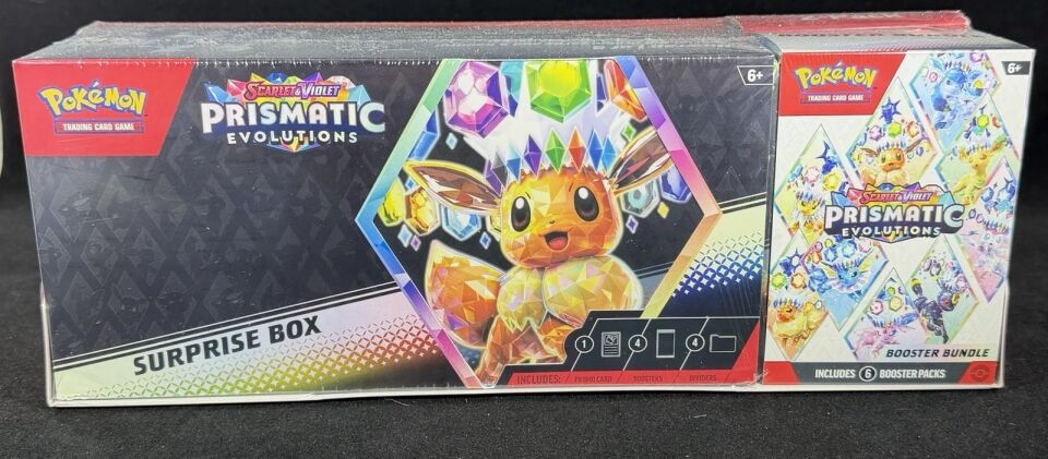Pokemon Prismatic Evolutions Sams Club 2-Pack Surprise Bundle