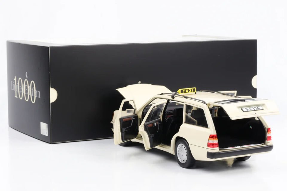 NOREV MERCEDES BENZ 300 D TAXI 1:18