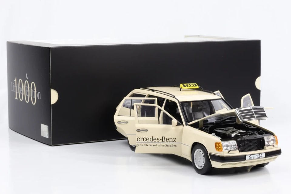NOREV MERCEDES BENZ 300 D TAXI 1:18