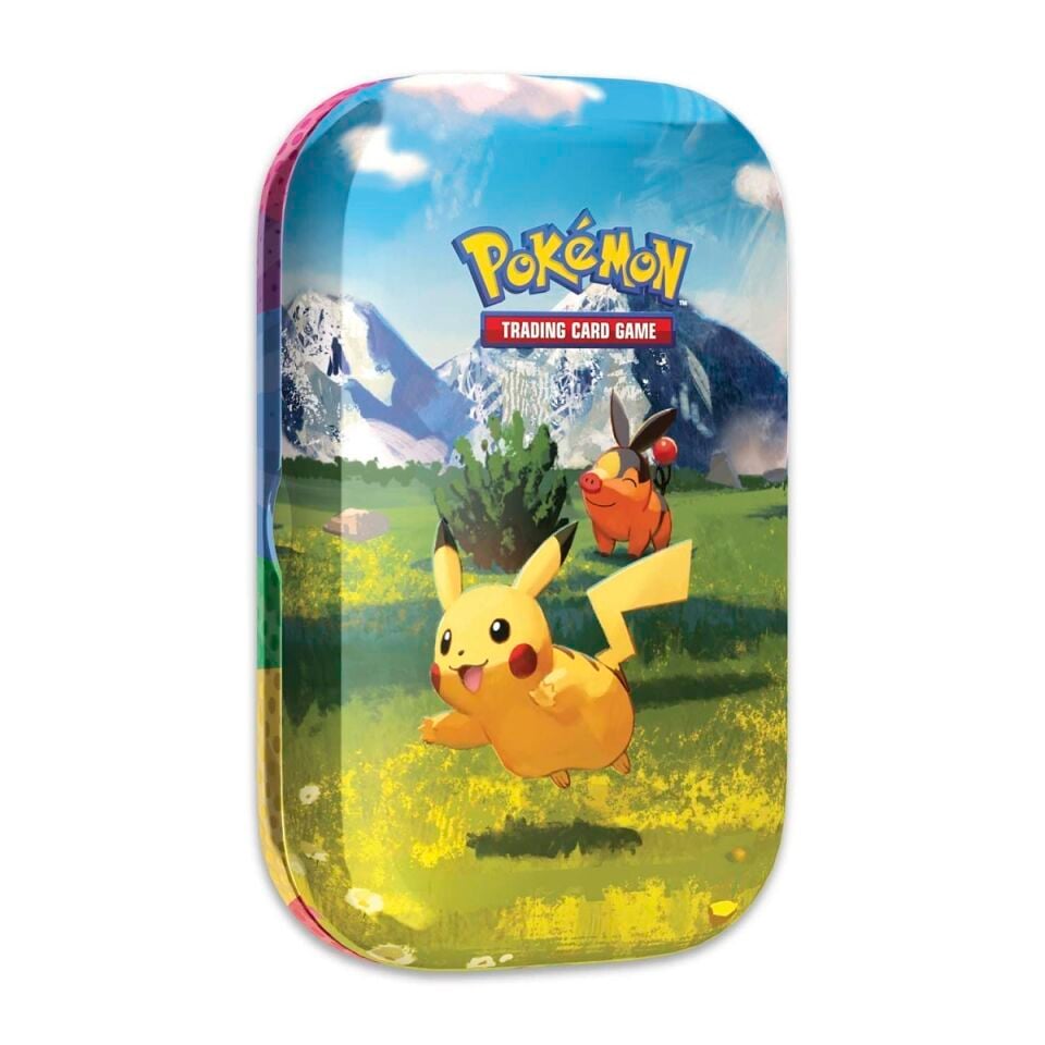 Pokémon TCG: Mega Evrim - Yükselmiş Kahramanlar Mini Teneke Kutu (Pikachu ve Tepig)