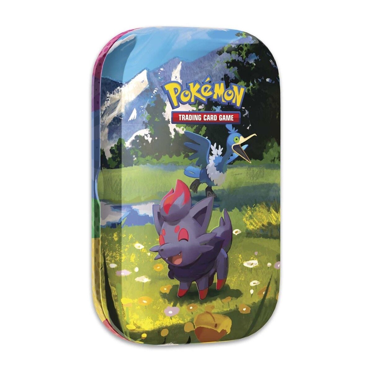 Pokémon TCG: Mega Evrim - Yükselmiş Kahramanlar Mini Teneke Kutu (Zorua ve Cramorant)