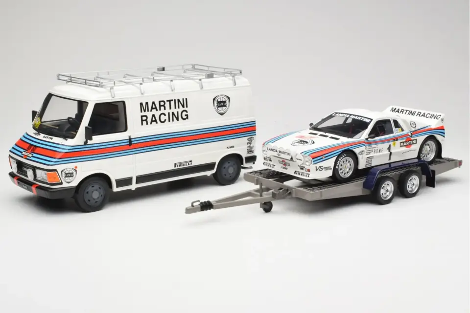 OTTO RALLY PACK LANCIA RNC FIAT 242 - LANCIA 037 1983 1:18 (OT360)