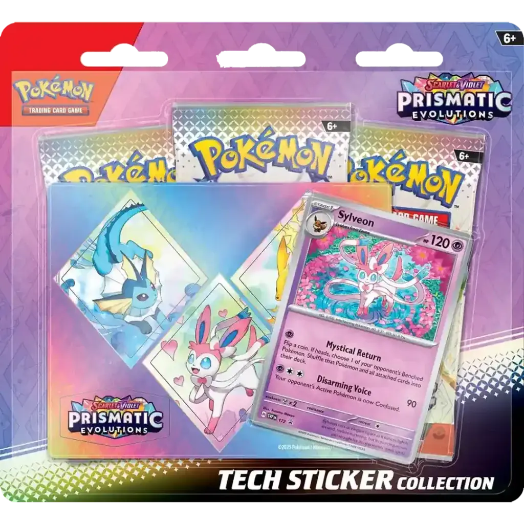 Pokémon Prizmatik Evrimler Teknoloji Etiket Koleksiyonu (Sylveon)