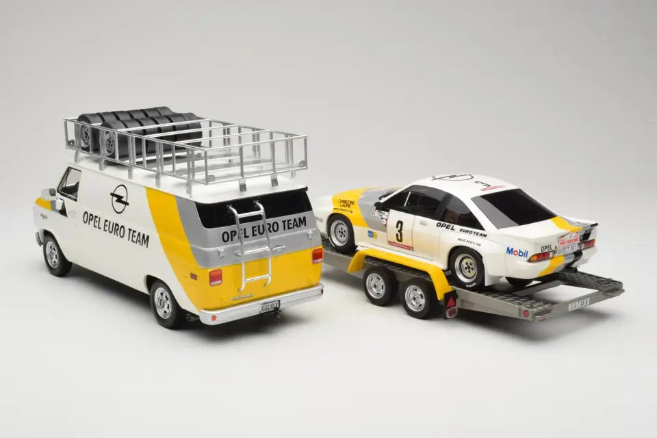 OTTO RALLY PACK OPEL - CHEVROLET G30 - OPEL MANTA 400 1:18 (OT491)