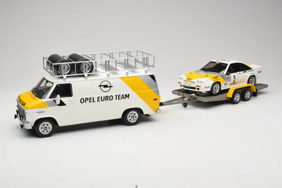 OTTO RALLY PACK OPEL - CHEVROLET G30 - OPEL MANTA 400 1:18 (OT491)