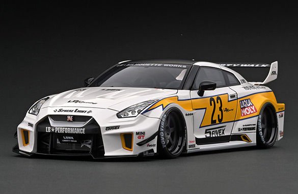 IGNITION MODEL NISSAN GT35-RR LB-SILHOUETTE GT WORKS (IG2959) 1:18