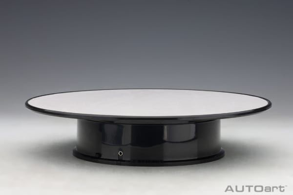 AUTOART ROTARY DISPLAY STAND 25.5CM (SILVER) (98015)