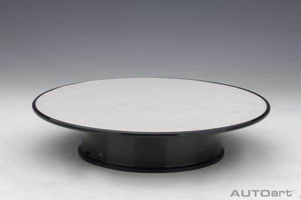 AUTOART ROTARY DISPLAY STAND 25.5CM (SILVER) (98015)