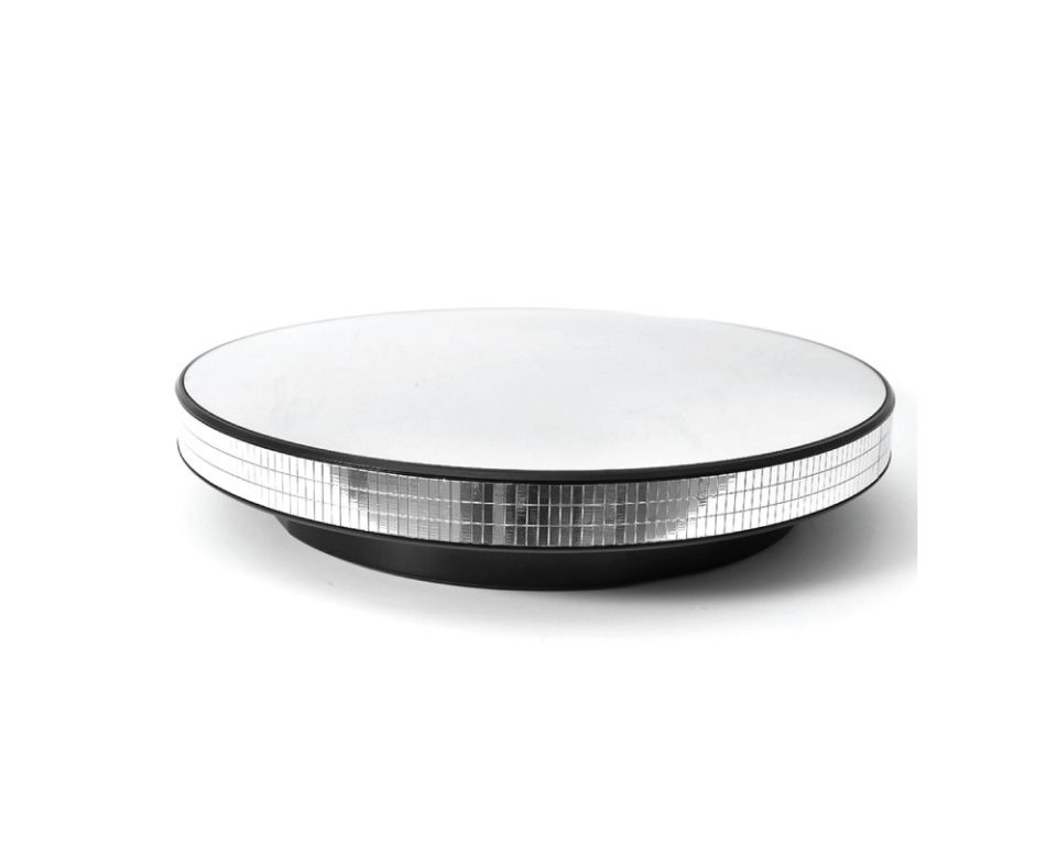 TRIPLE 9 MIRRORED TURNTABLE 360 DEGREES 254 MM (1811010)