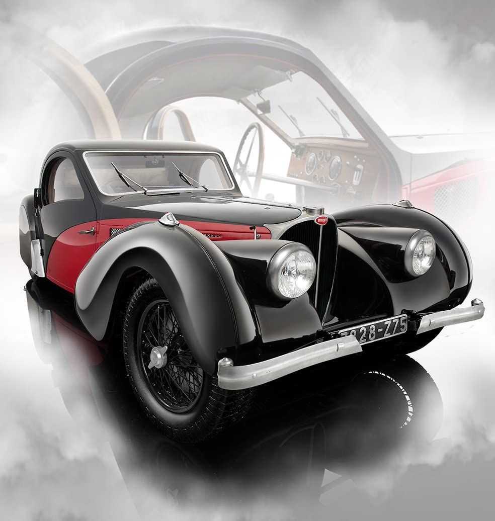 BAUER 1:12 1937 BUGATTI TYPE 57SC ATALANTE (7828-Z75)