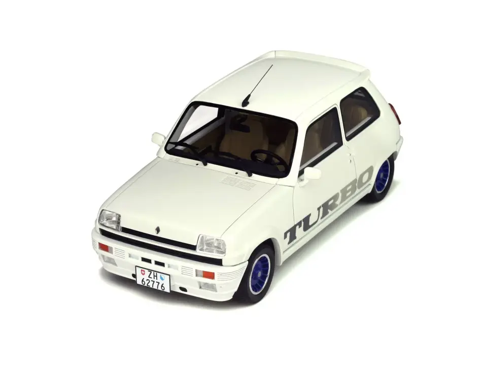 OTTO RENAULT 5 GORDINI BLANC 1:18