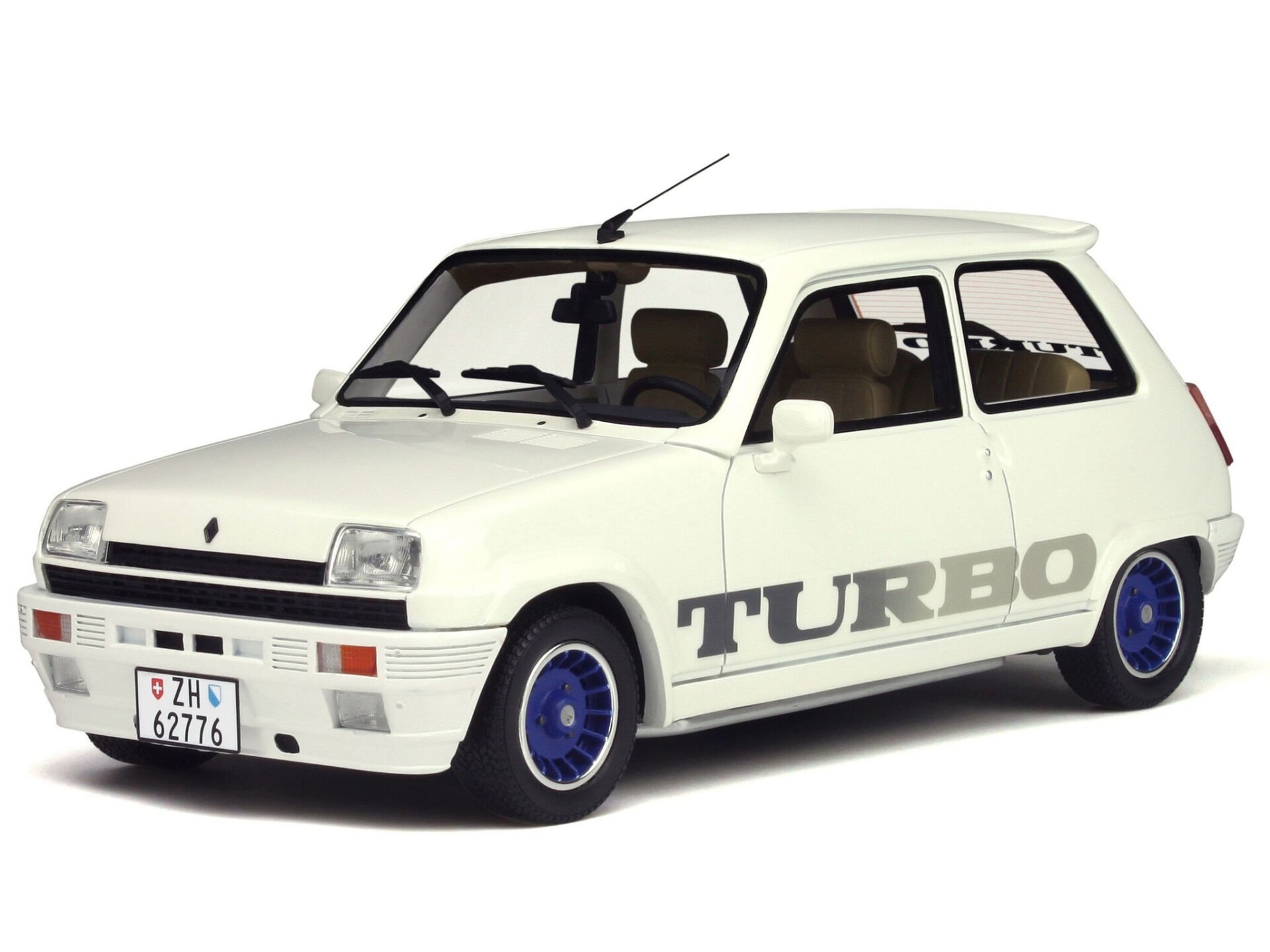 OTTO RENAULT 5 GORDINI BLANC 1:18