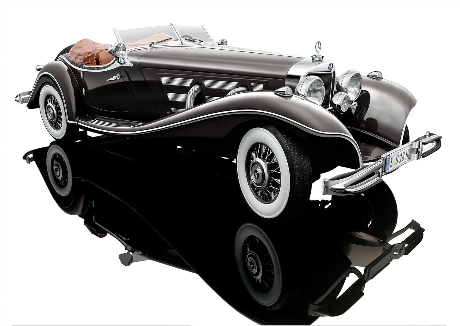 BAUER 1:12 1934 MERCEDES BENZ 500K SPEZİAL ROADSTER (S018Hs)