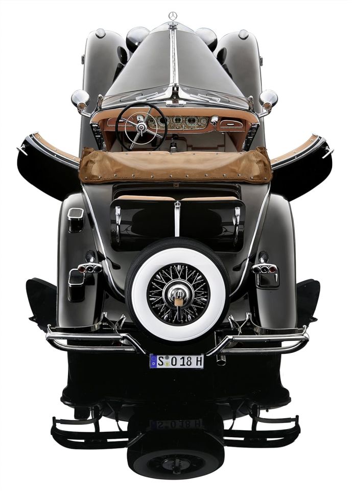 BAUER 1:12 1934 MERCEDES BENZ 500K SPEZİAL ROADSTER (S018Hs)