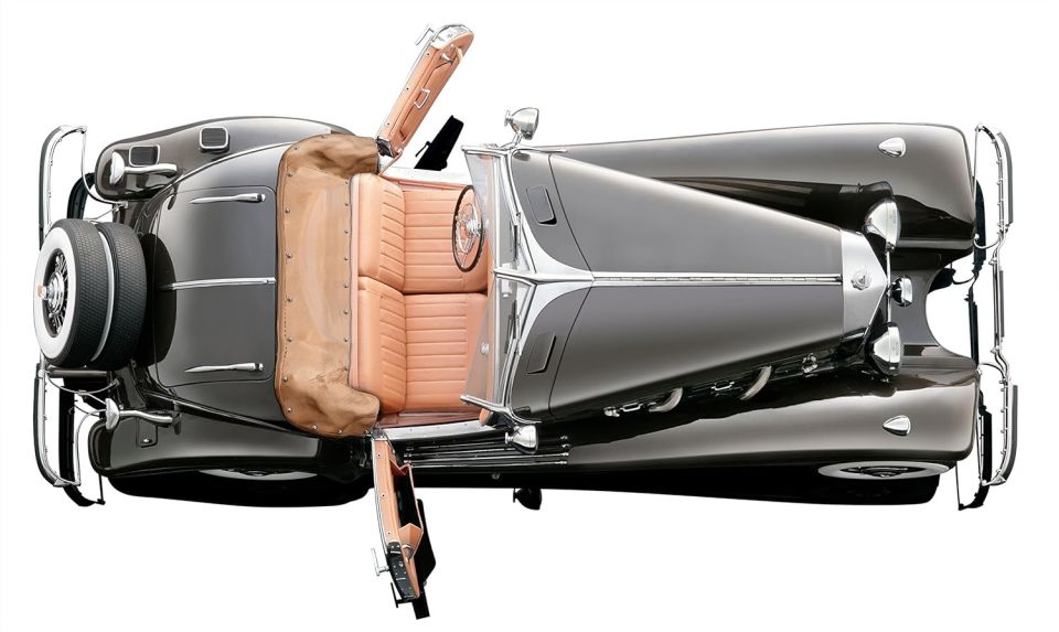 BAUER 1:12 1934 MERCEDES BENZ 500K SPEZİAL ROADSTER (S018Hs)
