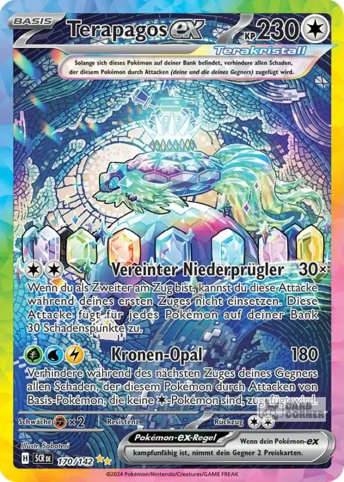 Pokemon Stellar Crown Sleeved Booster