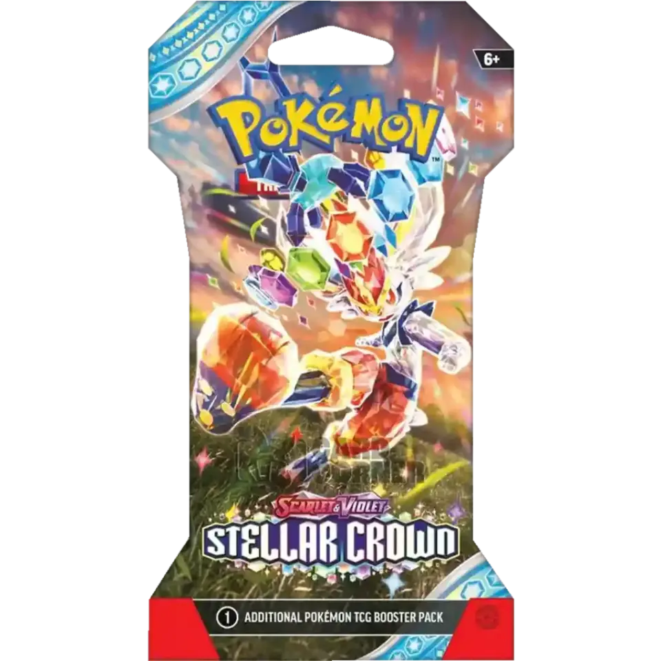 Pokemon Stellar Crown Sleeved Booster
