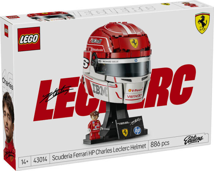 LEGO® Editions Scuderia Ferrari HP Charles Leclerc Kaskı