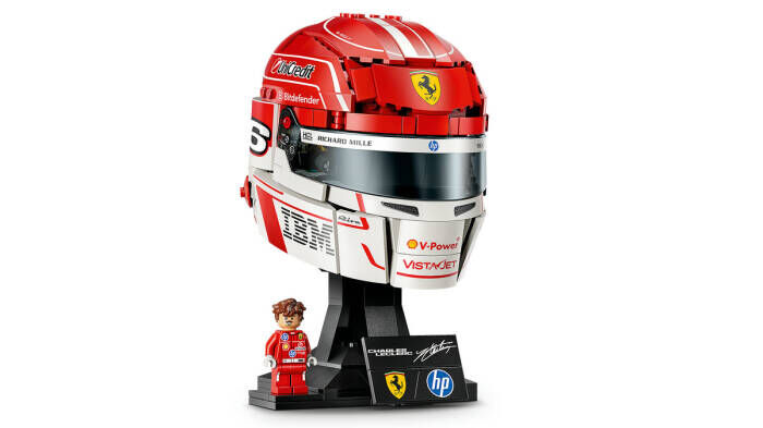 LEGO® Editions Scuderia Ferrari HP Charles Leclerc Kaskı
