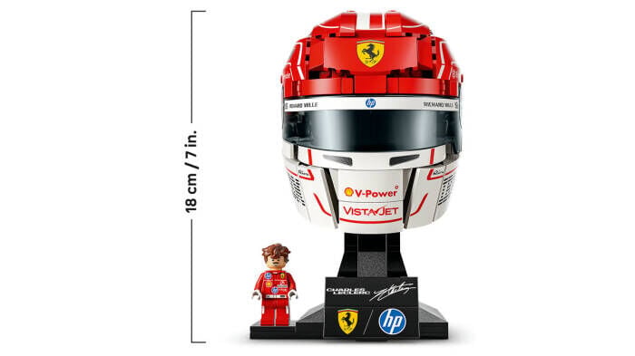 LEGO® Editions Scuderia Ferrari HP Charles Leclerc Kaskı
