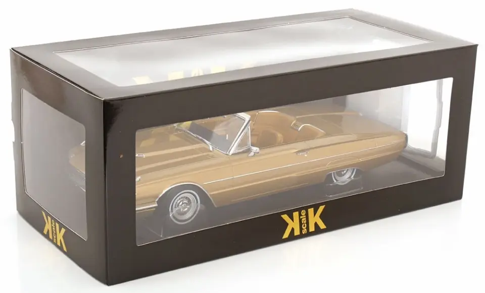 KK SCALE FORD THUNDERBIRD CABRIOLET 1966 1:18