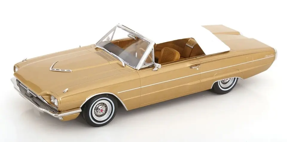 KK SCALE FORD THUNDERBIRD CABRIOLET 1966 1:18