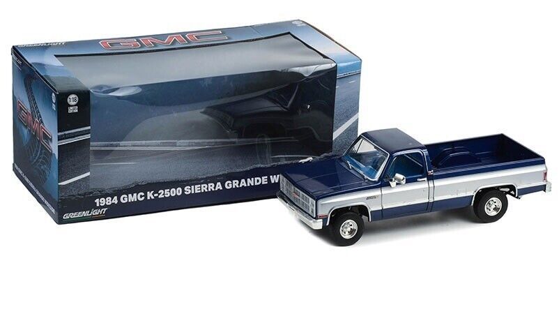 GREENLIGHT GMC K-2500 SIERRA GRANDE WIDESIDE PICKUP 1:18