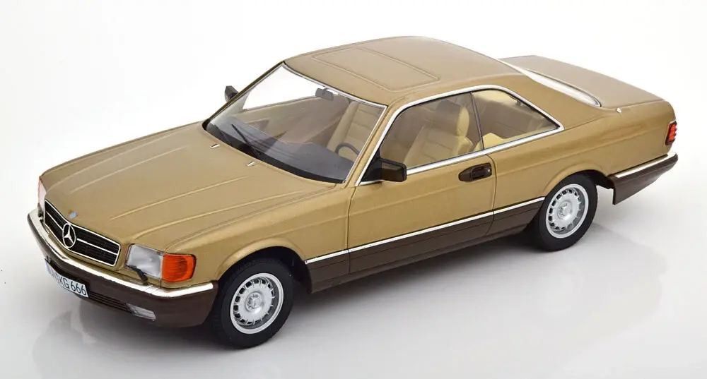 KK SCALE MERCEDES-BENZ 500 SEC C126 1987 1:18