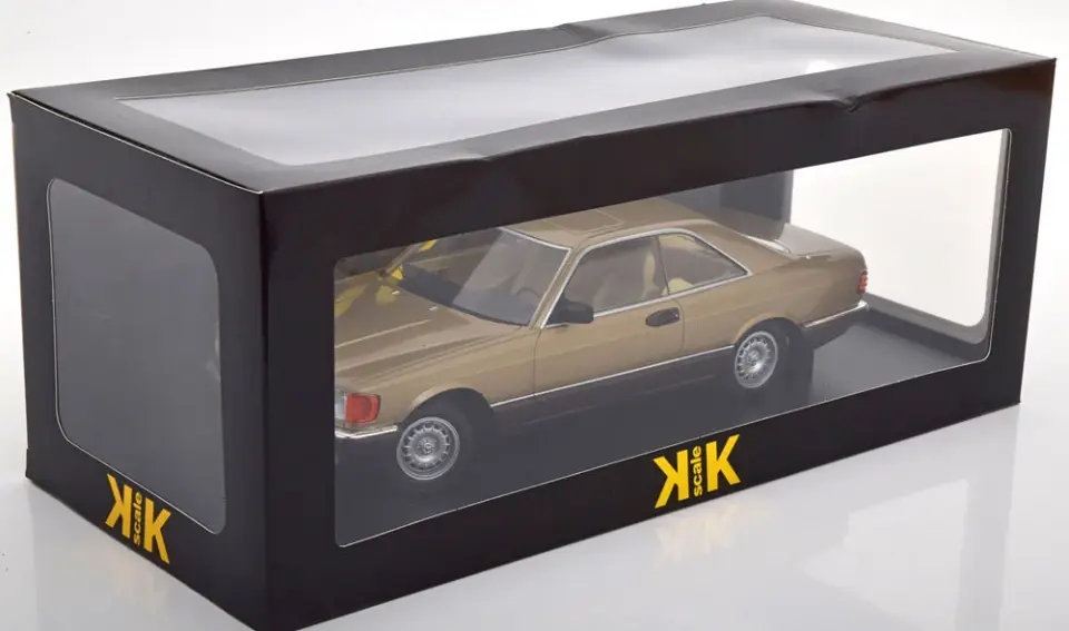 KK SCALE MERCEDES-BENZ 500 SEC C126 1987 1:18