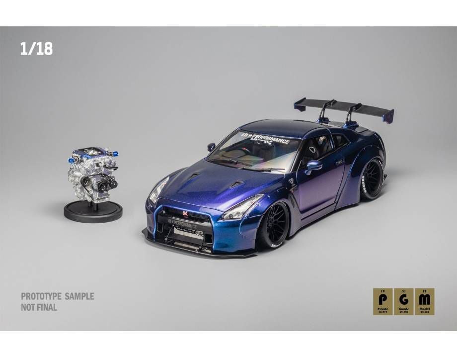 PGM LBW NISSAN SKYLINE GTR R35 1:18