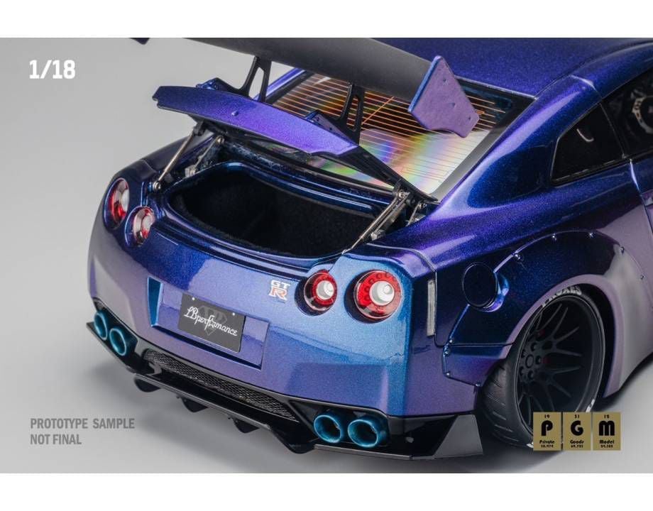 PGM LBW NISSAN SKYLINE GTR R35 1:18