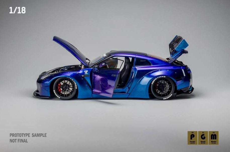 PGM LBW NISSAN SKYLINE GTR R35 1:18