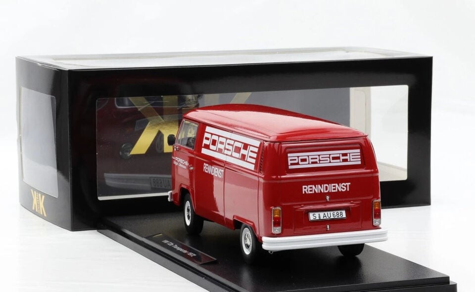 1:18 KK Scale 1972 Volkswagen T2b Delivery Van