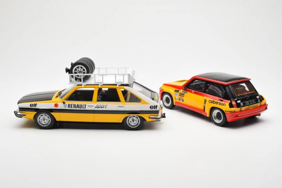 OTTO RENAULT 30 ASSISTANCE + RENAULT 5 TURBO RAGNOTTI 1979 1:18