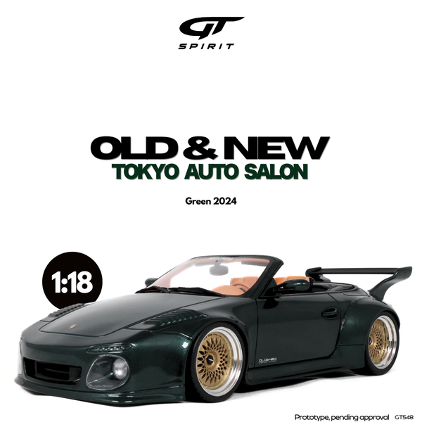 1:18 GT Spirit 2024 Porsche 911 997-2 Old New Tokyo Auto Saloon