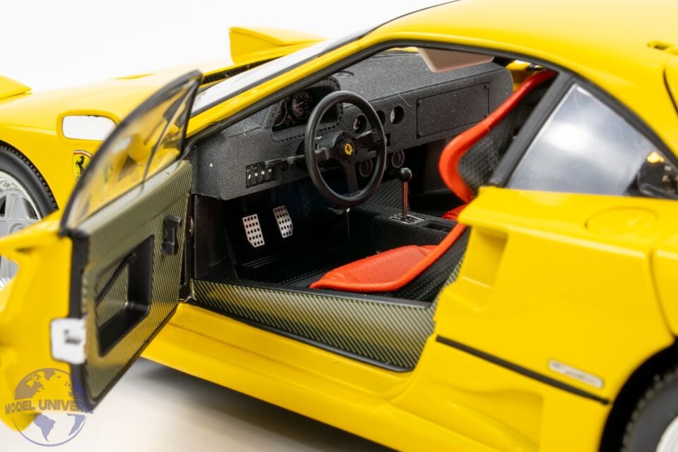 1:18 Kyosho 1987 FERRARI F40 - YELLOW