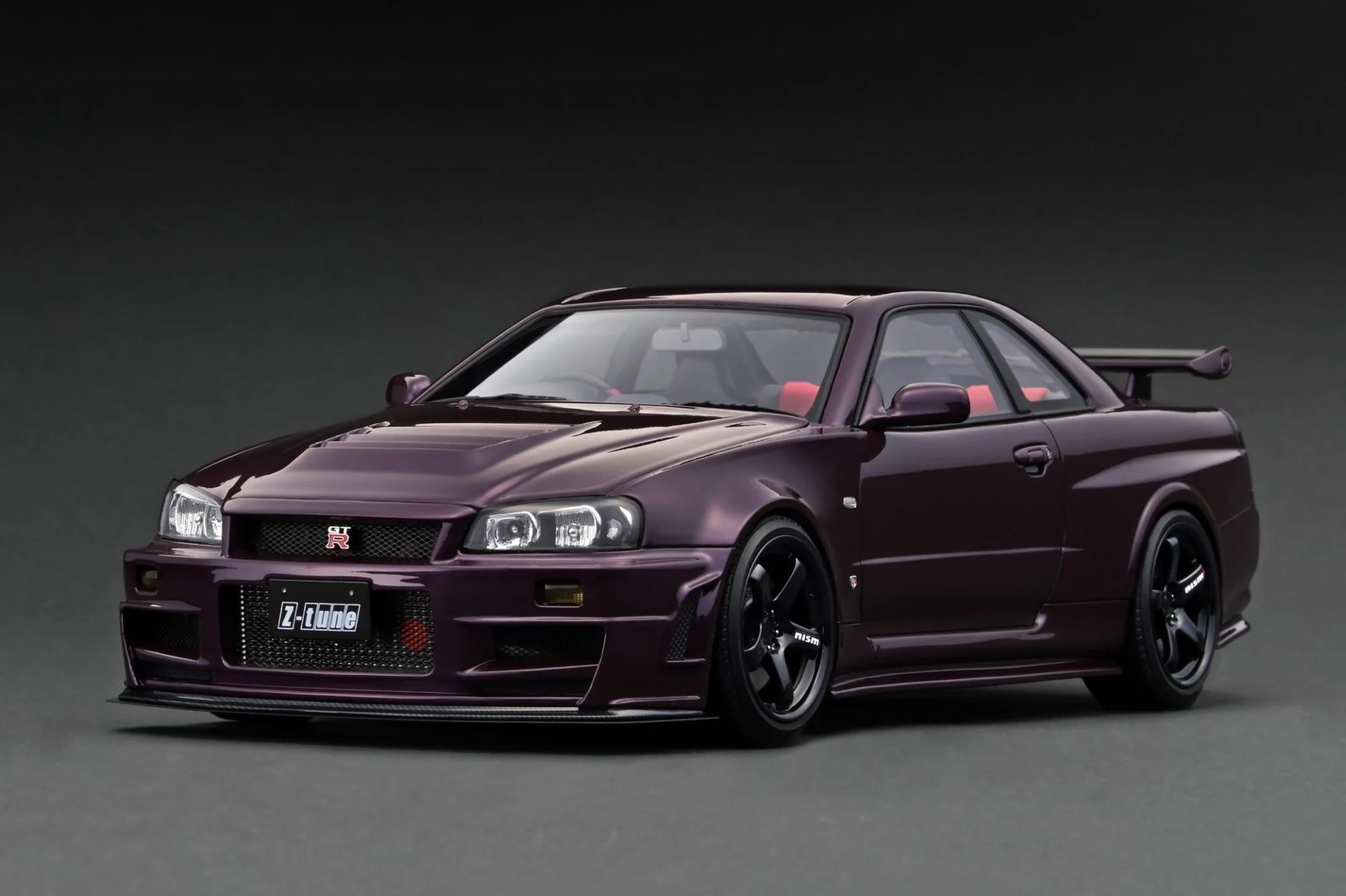 ニスモ 1/18 Z-tune GT-R イグニッションモデル　ニスモ　R34 1/18 R34 ホビーショップ シルバー）| （Z-tune Z-tune GT-R ミニカー