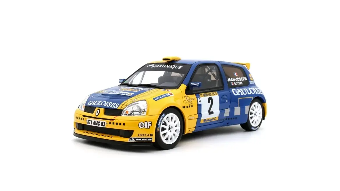 1:18 OTTO 2004 Renault Clio S1600 Barum Rally Zlin #2
