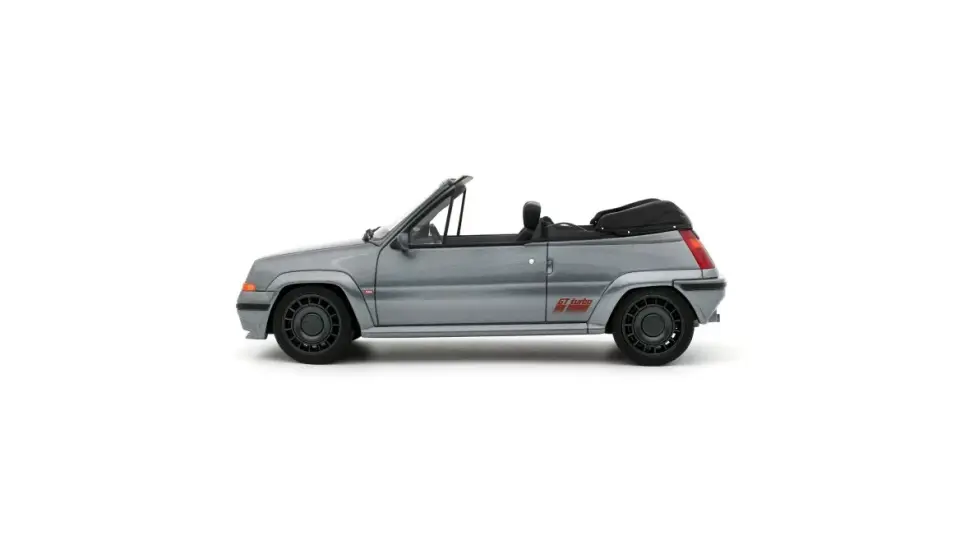 1:18 OTTO 1995 Renault 5 GT Turbo Cabriolet Gris Tungstene